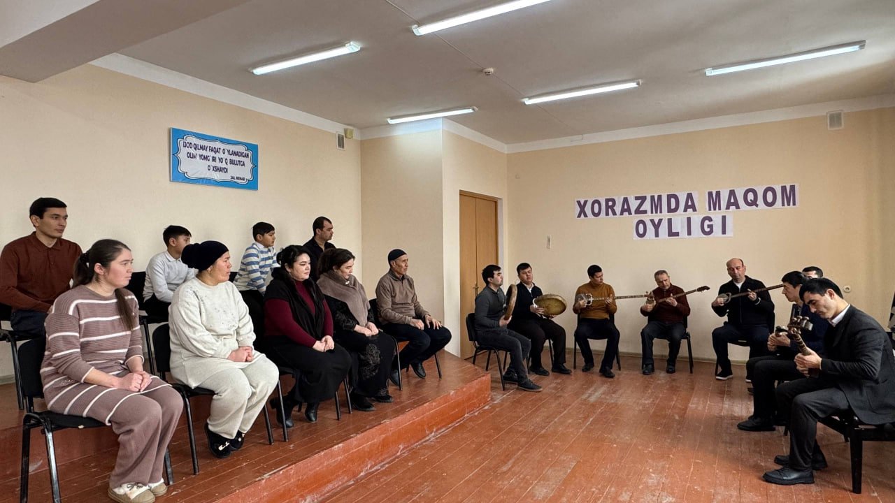 "Ijod maskani"    "Xorazmda maqom oyligi"