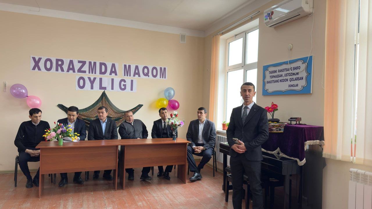 "Ijod maskani"    "Xorazmda maqom oyligi"